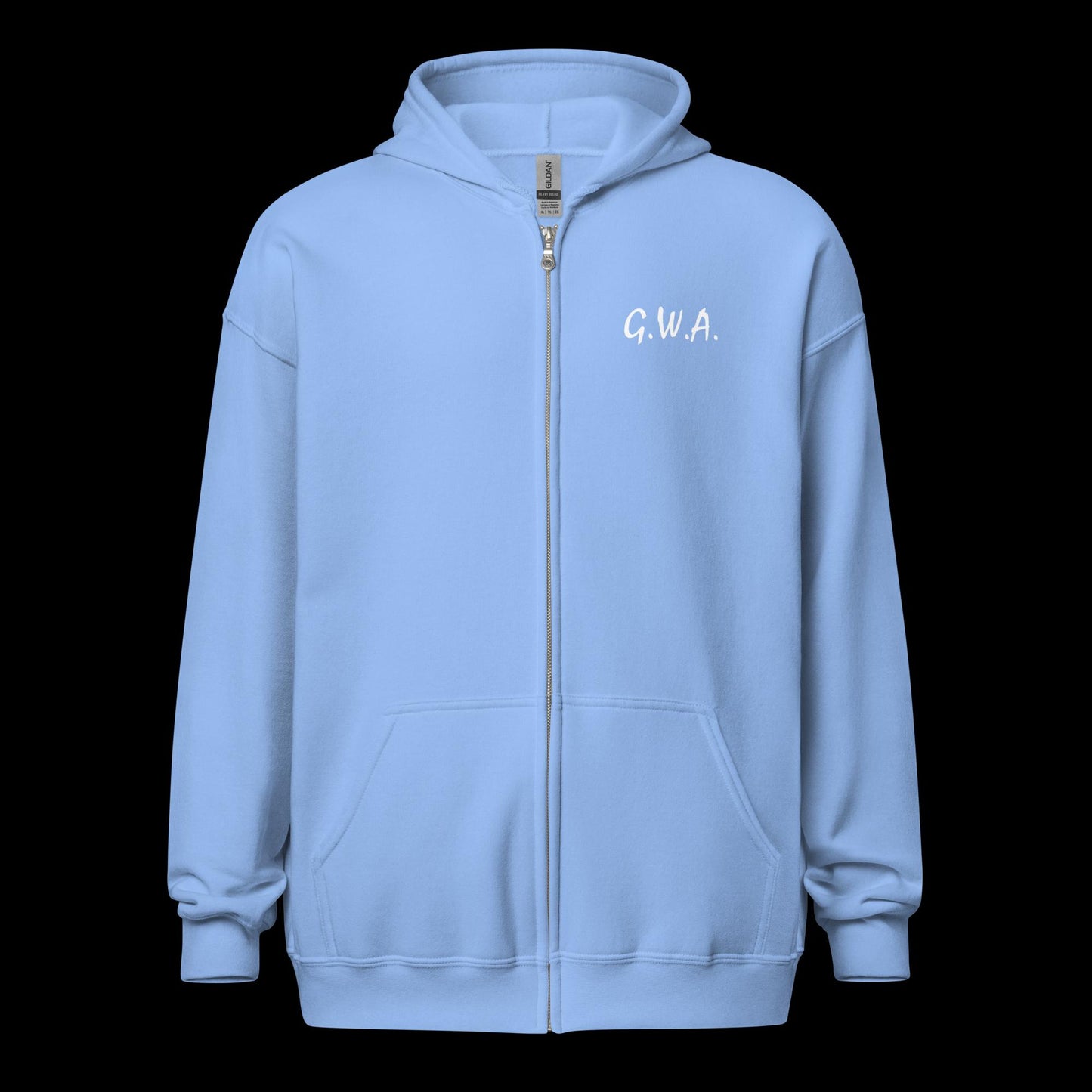 Script GWA Unisex heavy blend zip hoodie