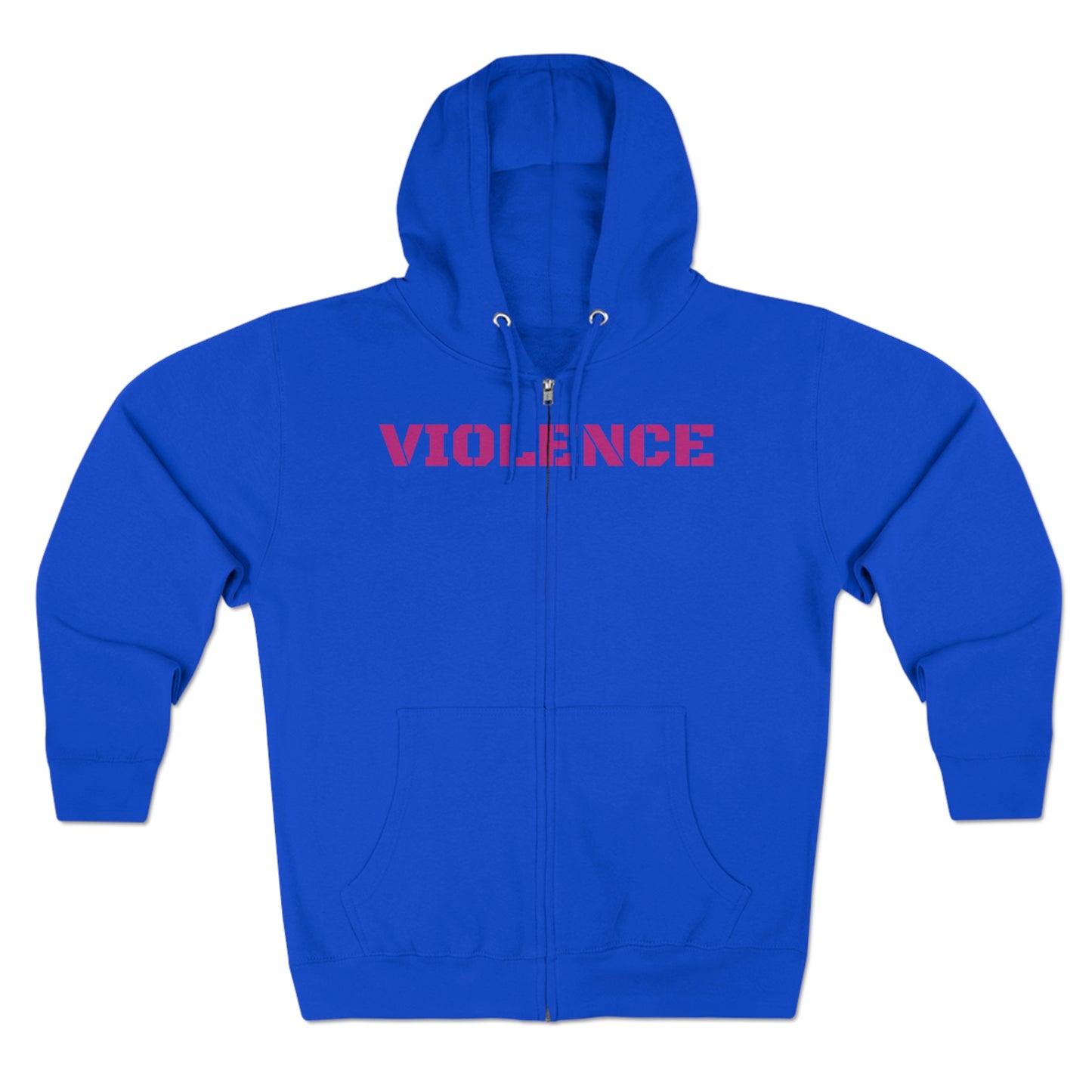 VIOLENCE Unisex Premium Full Zip Hoodie