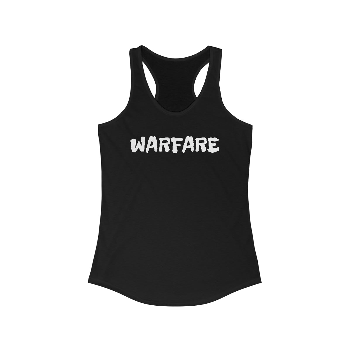 WARFARE Women's Ideal Racerback Tank WAR COLLECTION