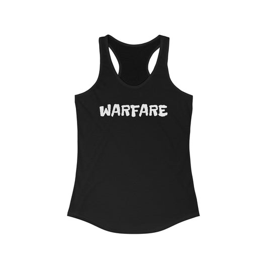 WARFARE Women's Ideal Racerback Tank WAR COLLECTION