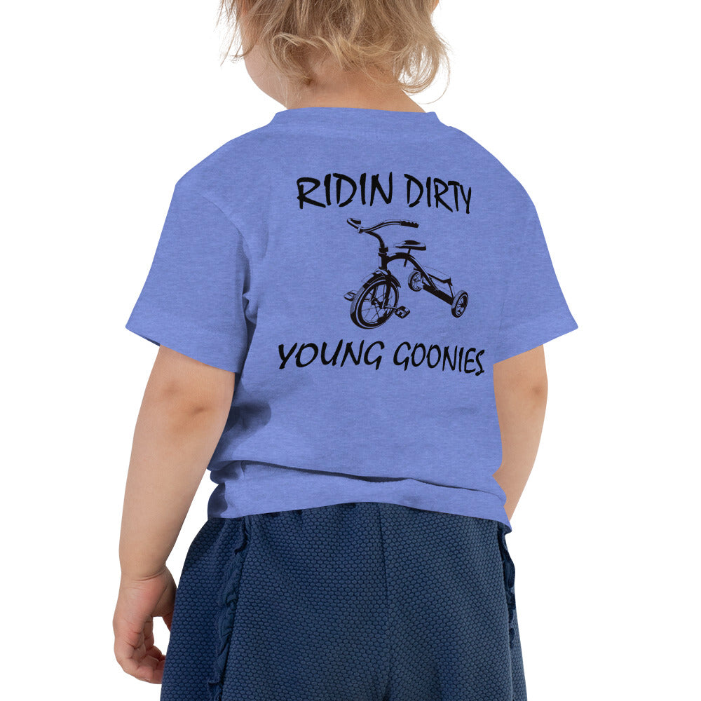 YOUNG GOONIES RIDIN DIRTY Toddler Short Sleeve Tee