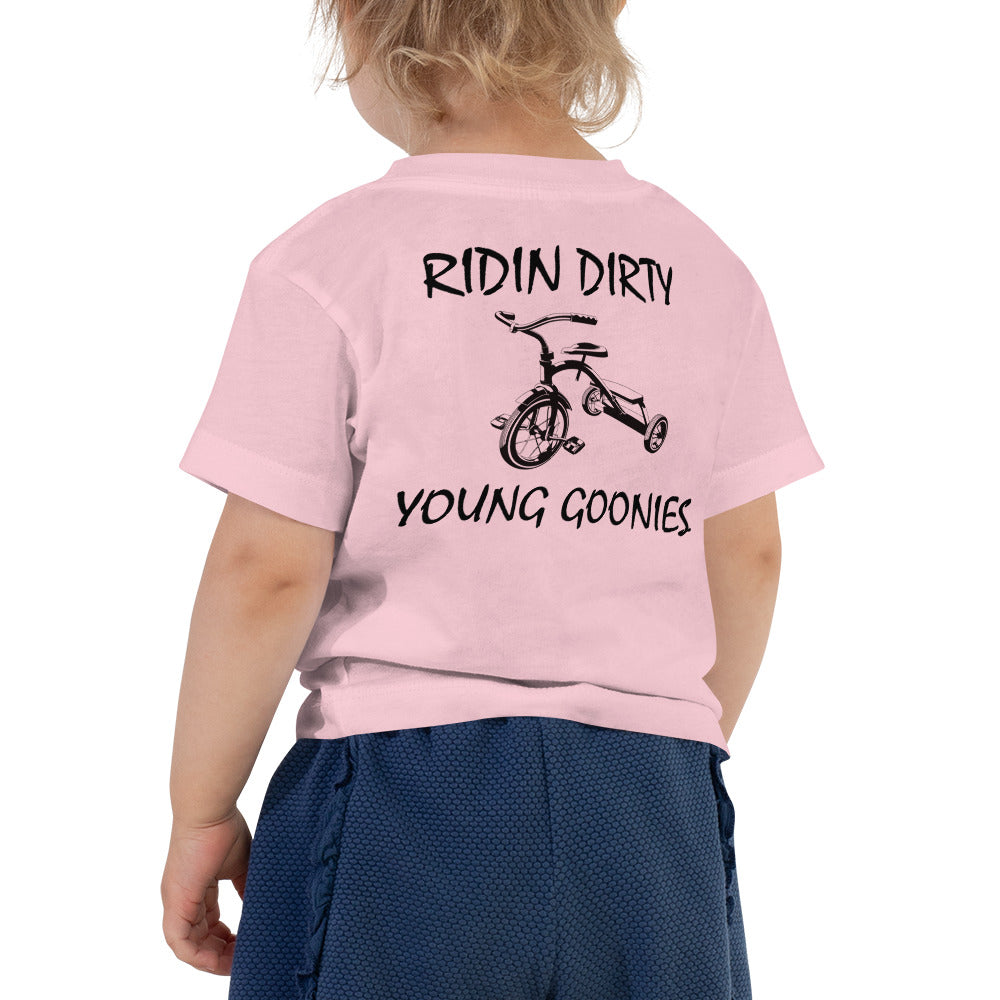 YOUNG GOONIES RIDIN DIRTY Toddler Short Sleeve Tee